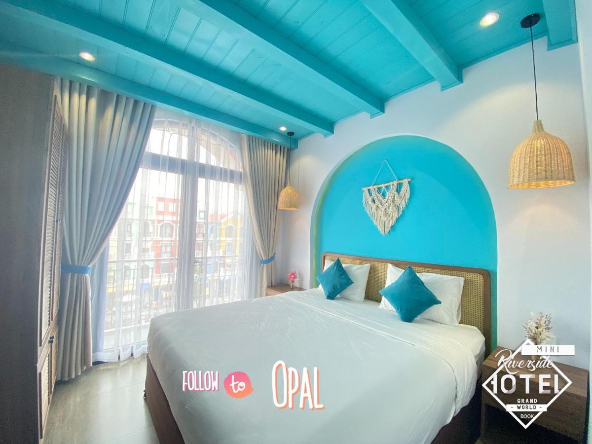 Riverside Mini Hotel Grand World Duong Dong Exterior foto