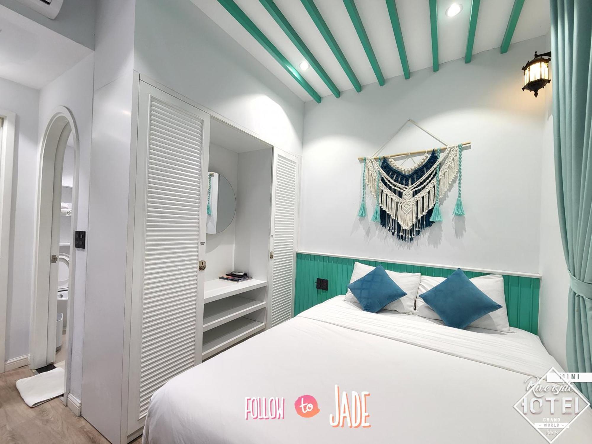 Riverside Mini Hotel Grand World Duong Dong Exterior foto